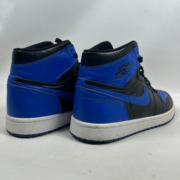 NIKE Air Jordan 1 Retro High OG Sneakers Mens 13 555088-040 Black Royal Blue main image 12